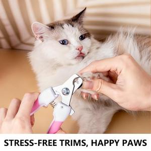 Safe Stainless Steel Pet <b>Dog</b> & Cat Nail Clippers with File Anti-Scratch <b>Scissors</b> Easy to Use for Claw Trimming & Grooming - Product Image 5