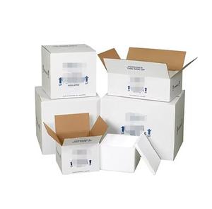 Caja Térmica Aislada de Poliestireno, Caja de Envío de Espuma Aislante para Transporte de Alimentos - Product Image 1