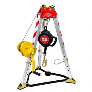 Trípode de Seguridad de Aleación de Aluminio de Alta Calidad de Tirupat Industry, Kit de Rescate para Espacios Confinados, Mantenimiento Industrial, Protección Contra Caídas, Robusto - Product Image 5