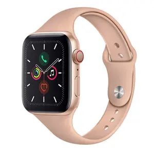 Para a apple relógio 6 44mm cinta Fina pulseira de silicone