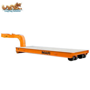 20 pieds Terminal Mafi Trailer Roll Trailer <span class=keywords><strong>Roro</strong></span> Roll Mafi Trailer avec plancher de bois - Product Image 5