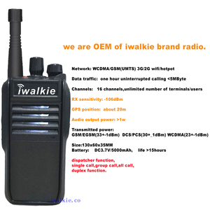 Radio Bidireccional Global POC 4G Portátil HJ3600-2 con Rango Ilimitado, Walkie Talkie PTT, Red WCDMA/GSM - Product Image 3