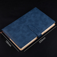 Meilleure vente Moleskines PU cahier promotionnel couleur dorée couverture rigide spirale planificateur Journal Agenda élégant papeterie coffret cadeau