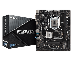 Placa base ASRock para ordenador, placa base de ordenador, 2x2 DDR4 LGA 1151, nuevo procesador 8/9 para aplicaciones de escritorio de juegos - Product Image 1