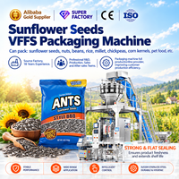 Machine d'emballage multifonctionnelle automatique verticale pour graines de tournesol 200g 500g