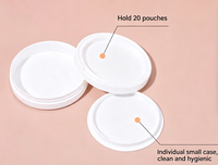 Boîtes et pochettes personnalisées en plastique PP pour snus, boîtes à tabac, emballages de nicotine, présentoirs pour sachets de nicotine