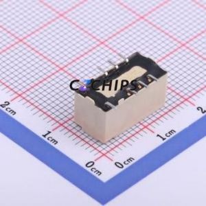 TX2SA-24V-Z Signal Relay SMD,7.4x15mm Relay 24V 2 Changeover: 2C (DPDT-Changeover)::: 220V-DC Silver + Gold Plated - Product Image 2