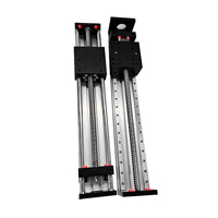 Module d'actionneur linéaire à vis à billes KNK MG80G haute précision ±0,02 mm, table coulissante à double axe optique pour équipement d'automatisation CNC