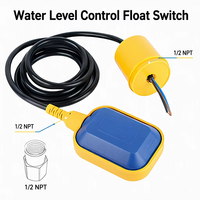 Capteur de niveau de liquide à flotteur carré de qualité industrielle pour système de pompe submersible de réservoir d'eau