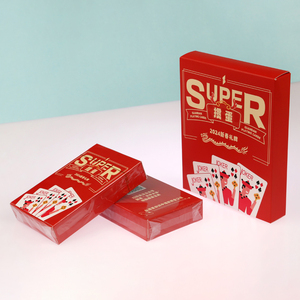 Luxury Waterproof Paper Poker <b>Playing</b> <b>Cards</b> Flexible Personalized Custom Logo Printed Kids Party Game <b>Cards</b> Wholesale - Product Image 3