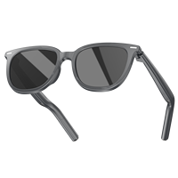 Proveedor de Gafas Inteligentes OEM AG11, Lentes Electrocrómicas, Marco de PVC/Nylon, Carga Magnética, Control por Voz, Asistente IA en Tiempo Real
