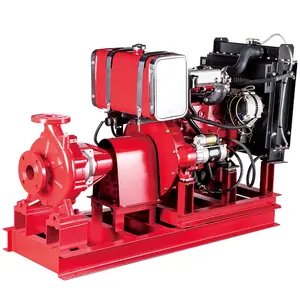 PSD Electric Start Diesel Fire Pump Diesel Engine With Centrifugal Pump With Controller