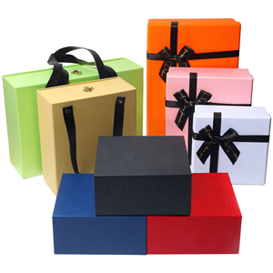 Boîte Cadeau Souvenir Haut de Gamme Grande en Carton Ondulé Imprimé, Type <span class=keywords><strong>Cartable</strong></span>, pour la Fête des Enseignants, Vente en Gros - Product Image 1