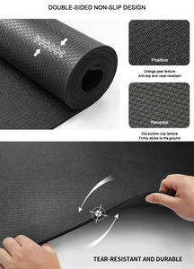 Tapis de Pilates antidérapant, haute densité, anti-déchirure, en PVC, tapis de sol épais, tapis de yoga, tapis d'exercice de fitness - Product Image 3