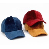 Sombrero de béisbol de deportes de invierno para hombre bordado personalizado Material esponjoso de piel sintética de terciopelo grueso buena calidad sombrero de 6 paneles Dot Fruit