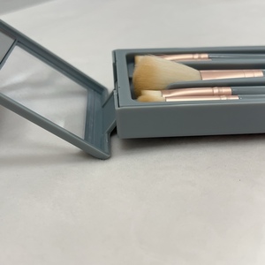 Lot de pinceaux de maquillage miniatures portables en gros – Ensemble complet ultra-doux avec logo personnalisé pour peinture en poudre - Product Image 6