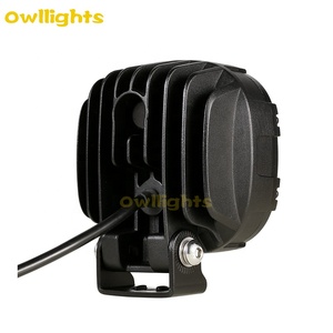 Lámpara de Trabajo LED de 80W 12V, 4 Pulgadas, Haz de Luz Amarillo, IP68 Impermeable, Aleación de Aluminio, para Camioneta Todoterreno <span class=keywords><strong>4x4</strong></span>, Parachoques, Nueva, 6000K - Product Image 4