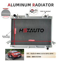Système de refroidissement de radiateur en aluminium pour ISUZU D-MAX 2.5/3.0 2012-2016