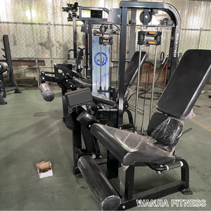 Máquina de extensión de piernas de grado profesional y alta calidad para gimnasios comerciales, <span class=keywords><strong>prensa</strong></span> de piernas con sistema de pesas para entrenamiento de fuerza en clubes. - Product Image 5