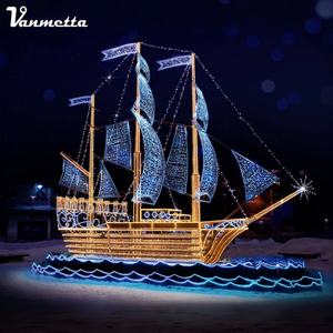 Luces LED de 24V Personalizadas <span class=keywords><strong>para</strong></span> Exteriores con Motivos de Animales Marinos, Decoración 3D <span class=keywords><strong>para</strong></span> Jardín, Paisaje y Centro Comercial, Clasificación IP65 - Product Image 4