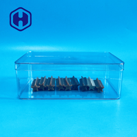 Boîtes d'emballage alimentaire en plastique jetables rectangulaires de grande taille, recyclables, pour chocolat, nouilles, hamburgers, pizzas - Vente en gros