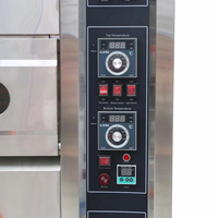 Four à sole électrique commercial RW-60D, nouvelle conception, haute productivité, équipement de cuisson Crown B, 3 niveaux, 6 plateaux
