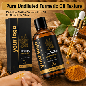 Aceite Revitalizante Multiusos 4 en 1 OEM, Calma la Irritación, Mejora la Textura de la Piel, Extracto de Planta 100% Natural, Aceite de Cuidado con Cúrcuma - Product Image 1