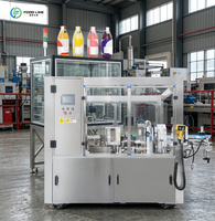 Machine d'étiquetage de bouteilles, applicateur d'étiquettes autocollantes pour bouteilles cylindriques, machine d'étiquetage pour bouteilles en plastique
