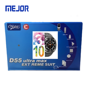 D55 New Powerbank Pro Max Smartwatch phù hợp với cộng với không dây đồng hồ quà Tặng Bộ 7 trong 1 thông minh Điện thoại đồng hồ - Product Image 5