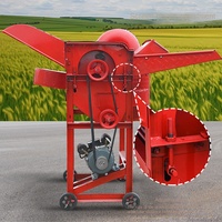 Petite batteuse de riz multifonctionnelle pour colza soja millet sorgho poivre blé-décortiqueuse usine directe