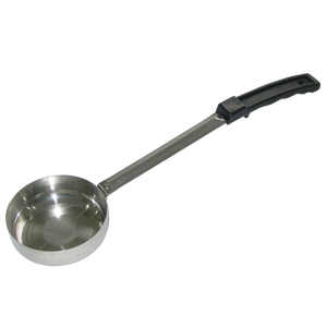Cuillère à sauce à pizza à fond plat à long manche en acier inoxydable 201 commercial - Product Image 4