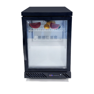 Горячая распродажа: портативный мини-бар для отелей, 80 л, с одной стеклянной дверцей, холодильник-морозильник - Product Image 2