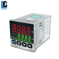 Contrôleur de température numérique PID LCTC 48*48, entrée analogique 4-20 mA avec sortie relais Modbus RS485, affichage LED pour le chauffage