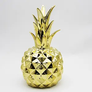 Kristall dekorative Ananas Dekor Vase kreative Wohn accessoires