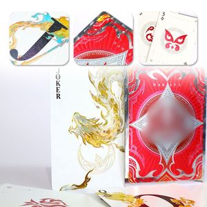 Cartas de juego personalizadas con textura refractada y esquinas redondeadas para juegos de cartas, juego de póker - Product Image 1
