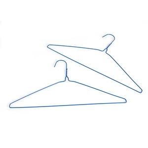 Prezzo all'ingrosso Grucce appendiabiti in metallo <span class=keywords><strong>Miracle</strong></span> Spraying Blu Bianco per bucato, 16 pollici, spessore personalizzabile, monouso, salvaspazio - Product Image 4