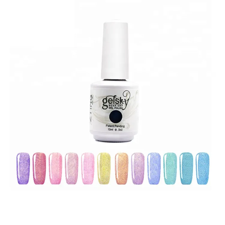 Top Glazed Gold Series Color Gel 12 Colors Fashionable Gel Nail Polish Best Price Gel Nail Polishes