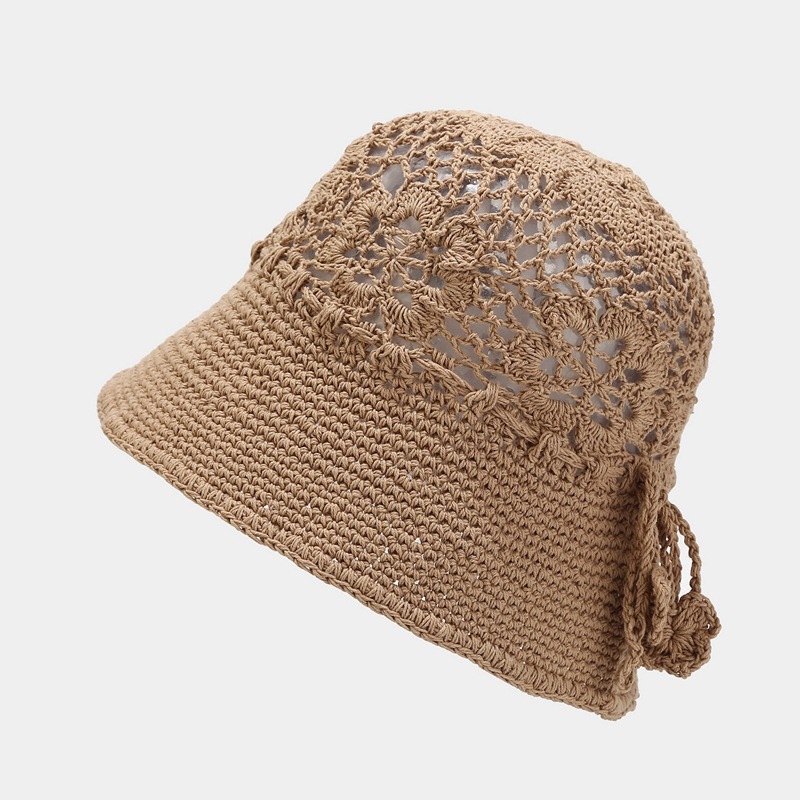 Shop Our Trendy Elegant Fashion Women Sunhat with Crochet display picture 2