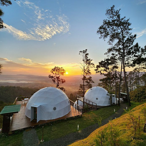 Nouveauté Tentes dôme transparentes Glamping de luxe pour l'exposition et <span class=keywords><strong>le</strong></span> <span class=keywords><strong>grand</strong></span> événement - Product Image 1