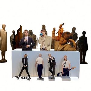 KPOP Jimin Custom Acrylic Standee Display New Album Stock Double-Sided UV Print Plastic <b>Banner</b> and Flag Figures - Product Image 1