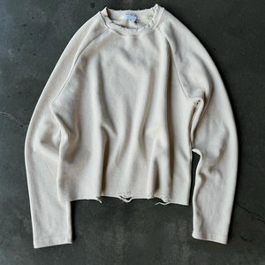 <span class=keywords><strong>T</strong></span>-<span class=keywords><strong>shirt</strong></span> pour <span class=keywords><strong>homme</strong></span> à manches longues en tricot gaufré sur mesure, en pur coton, coupe classique, décontracté, <span class=keywords><strong>t</strong></span>-<span class=keywords><strong>shirt</strong></span> à manches longues uni - Product Image 2
