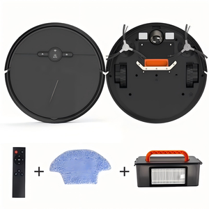 Robot Aspirador para Dueños de Mascotas con Filtro HEPA USB, Succión Potente, Antienredos, Inteligente 3 en 1, Barredora y Fregadora, Limpieza Completa del Hogar - Product Image 2