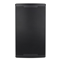 Haut-parleur passif de 10 pouces à haute sensibilité 98 dB, 250 W, SPL max. 127 dB, boîtier métallique pour scène, église, sonorisation en direct, KTV, événements