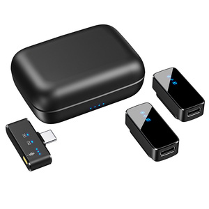 Micro không dây cài áo M73 Mini, bộ thu đơn/kép, khoảng cách truyền xa, kiểu kẹp, micro mini - Product Image 2