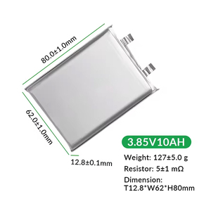 고안전성 반고체 리튬폴리머 배터리 셀 BW705880 3.85V 5Ah 5000mAh 1.5C 파워뱅크 드론 초박형 노트북용 - Product Image 4