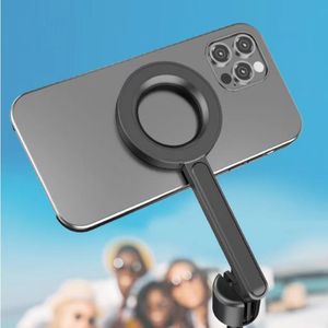Trépied magnétique pour téléphone rotatif réglable, bâton à <span class=keywords><strong>selfie</strong></span> à rotation 360°, trépied extensible jusqu'à 1,35 m, photographie, vlog pour <span class=keywords><strong>iPhone</strong></span> 16 - Product Image 5