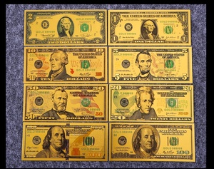 Billetes Falsos de Dólares Estadounidenses al por Mayor en Negro, Billetes de Banco No Circulantes Coleccionables de Papel para Souvenir - Product Image 6