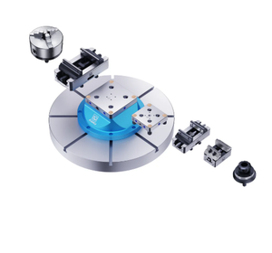 Machine-outil CNC XinDian D96 à double station, tour à empilement, <span class=keywords><strong>hauteur</strong></span> 60 mm, avec plateau à pointage rapide et mandrin manuel - Product Image 4
