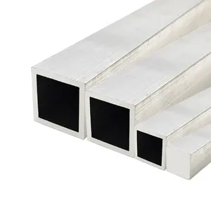 Offre Spéciale Produits Profils en aluminium Tube en aluminium rectangulaire de profil en aluminium carré des prix