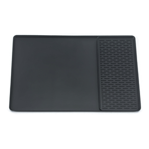 Anti-slip <b>Silicone</b> <b>Mat</b> Waterproof Detachable Dish Drying Table Bar <b>Mat</b> Pads Heat Resistant Kitchen Accessories - Product Image 1